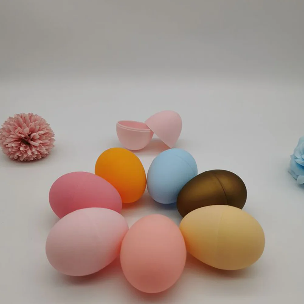 

20 Pcs Easter Egg Decorative Artificial Eggs Easter Decor (Random Color)