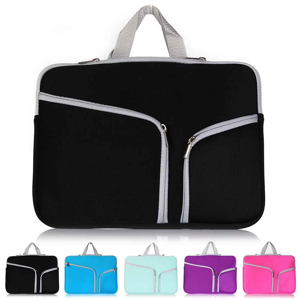 Портфель для ноутбука Macbook Pro Air сумка на молнии с ручкой 13 11 15 дюймов MacBook - купить