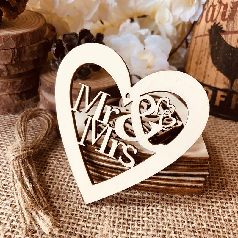 10 шт. подвесные украшения сердечки | Дом и сад