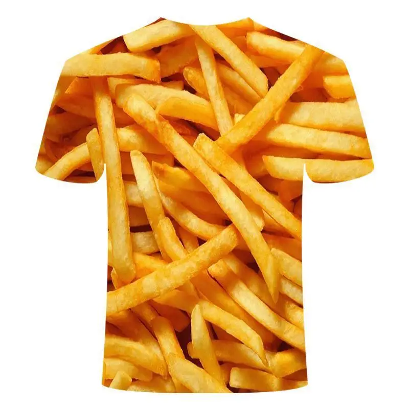 

New 3d T -Shirt Men 'S Beer /Hamburger /Poker Hip -Hop O -Neck Short Sleeve Men /Women T -Shirt Printed T -Shirt Top