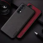 Простой чехол для Realme Narzo 30 30A 20, высококачественный текстильный кожаный чехол для телефона OPPO Realme Narzo 30A 20 30, чехол coque