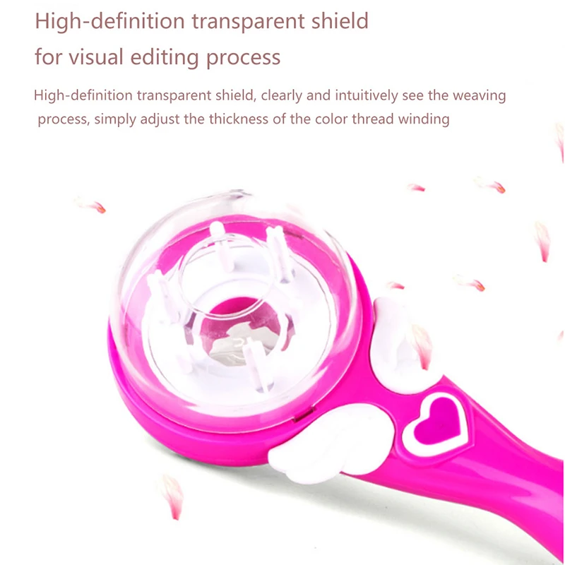New DIY Cosmetic Makeup Toys  DIY Girls Hair Editor Electric Automatic Hairstyle Tools Braiding Creative Girl Hair Machine Gift