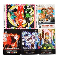 17pcsset dragon ball z boutique small set super saiyan goku vegeta hobby collectibles game anime collection cards