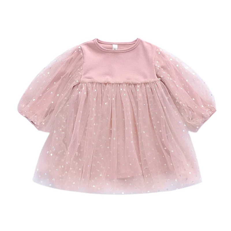 Ball Gown Spring Summer Girls Dress Kids Teenagers Children Clothes Outwear Special Occasion Long Sleeve High Quality images - 6