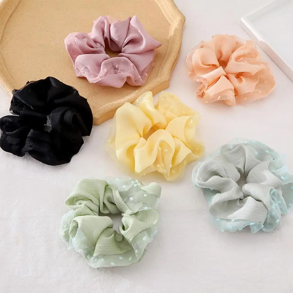 

Elastic Oversized Scrunchies Rubber Hair Ties Hair Rope Bands For Girs Ponytail Holder Scrunchie Women Hair Accessories Hairband