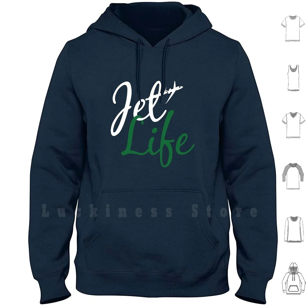 Худи Jet Life с длинным рукавом худи в стиле хип-хоп рэппер музыка | Мужская одежда