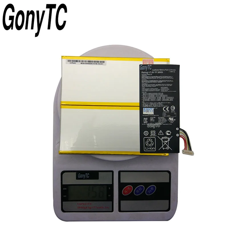 Оригинальный аккумулятор GONYTC C21N1334 для ноутбука ASUS Transformer Book T200TA T200T T200 1A 1K 200TA-C1-BL