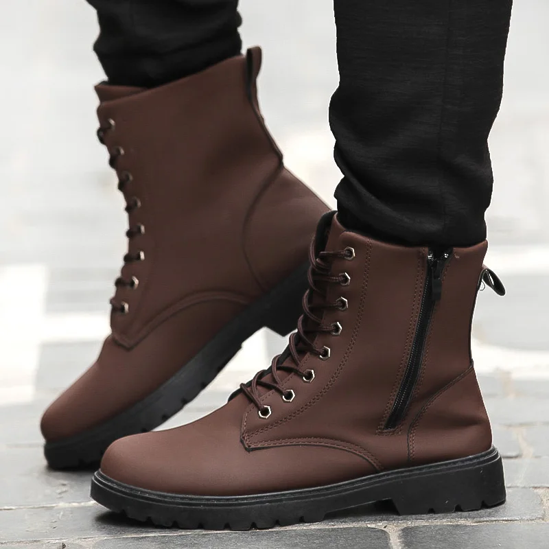 Тактический Армейские сапоги Мужская обувь армии черный армейские ботинки