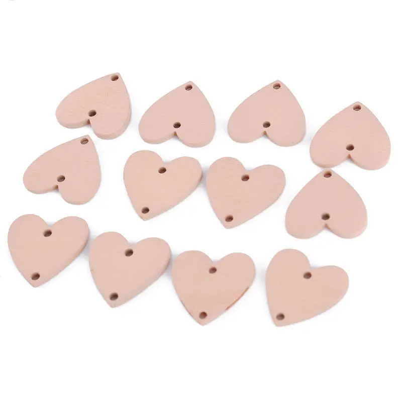 Пустое сердце деревянные ломтики диски деревянное любовь свадьба сохранить дату