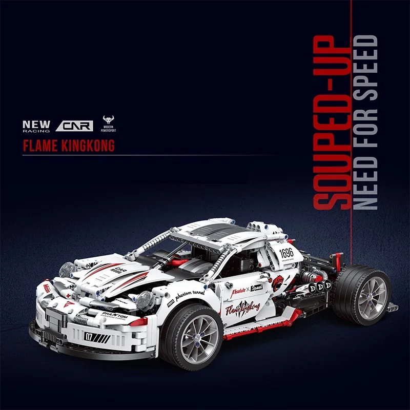 

DIY Building Block MOC Model Car Super Sport Racing Fomula Car Technical Vehicle Bricks Toy Kid Adult Birthday Gift Toy