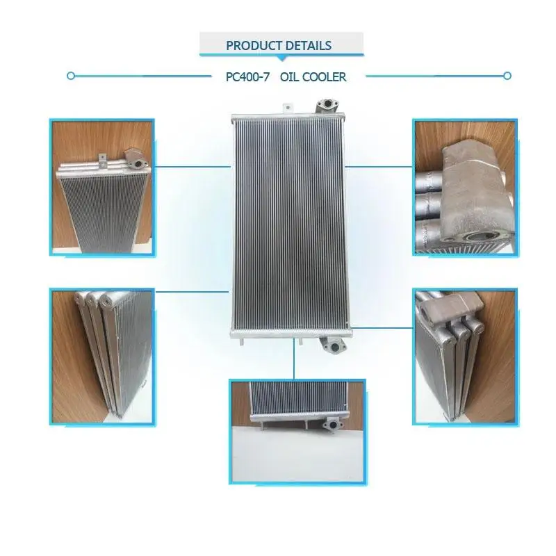 

Hydraulic Oil Cooler 208-03-71121 208-03-71131 208-03-71141 For Komatsu PC450-7 Excavator