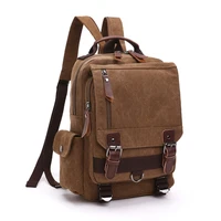 2022 new fashion canvas backpack for women travel back pack multifunctional shoulder bag laptop rucksack school bag girl daypack