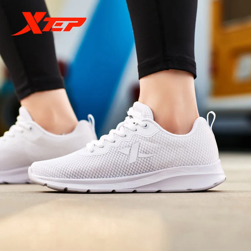Xtep/модные женские летние дышащие кроссовки для бега Женские Спортивная обувь