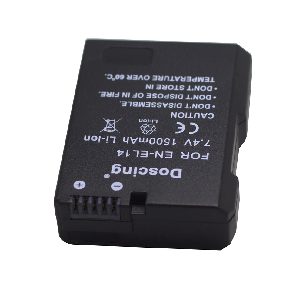 Сменный аккумулятор ENEL14 для Nikon P7800 P7700 P7100 P7000 D5500 D5300 D5200 D3200 D3300 D5100 D3100 | Электроника