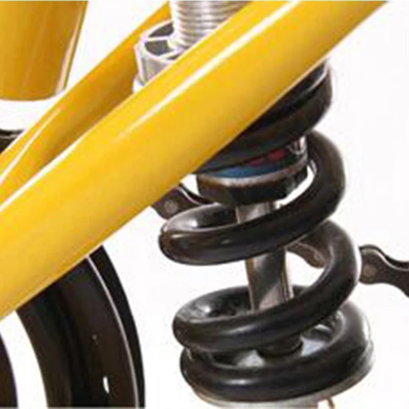 Складной велосипед 20 дюймов портативный с амортизатором переменной скорости для