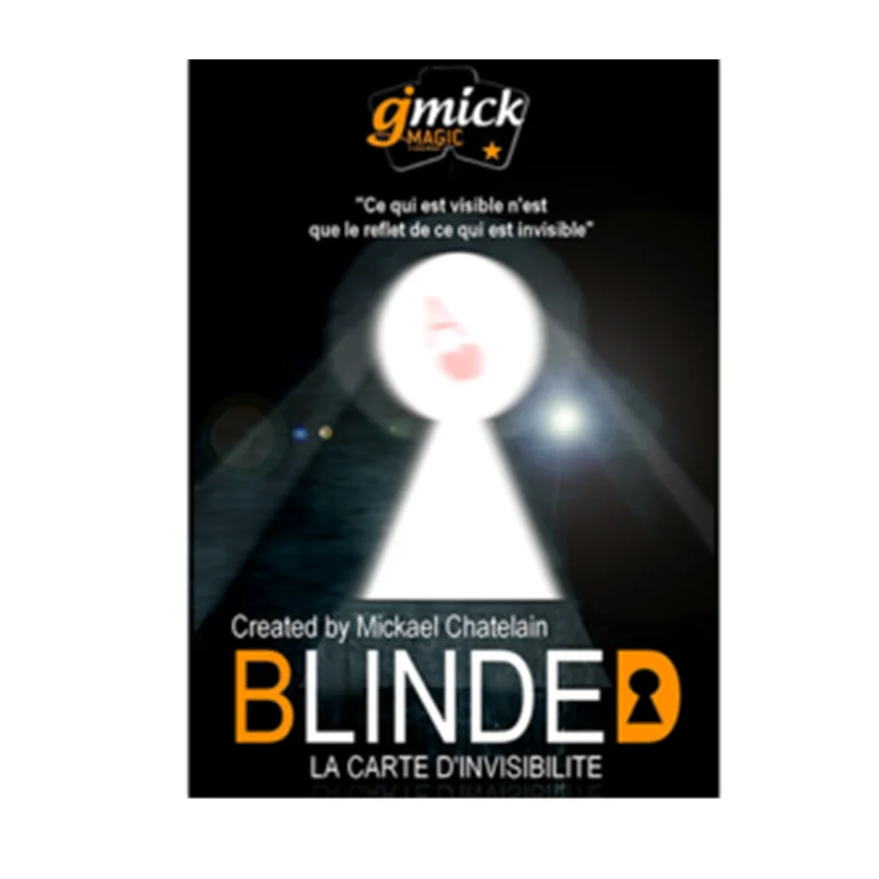 

BLINDED RED or BLUE By Mickael Chatelain (Gimmick and Online Instructions) Magic Illusion For Professional Magicians Fun