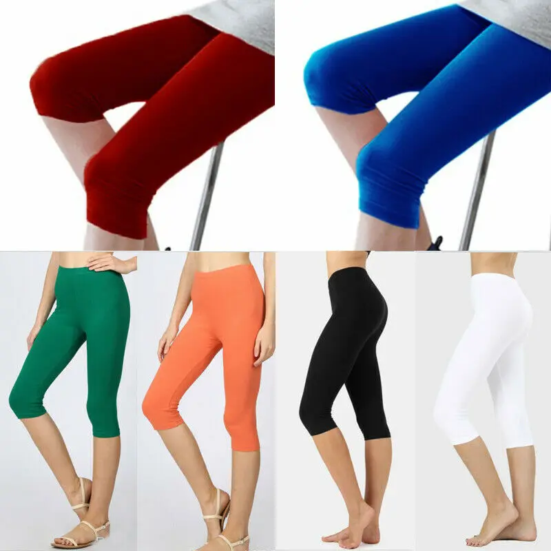 Women Leggings Fashion Sports Multicolor Summer Wear Casual Slim Fitness High Waist Workout 2019 Pants | Женская одежда