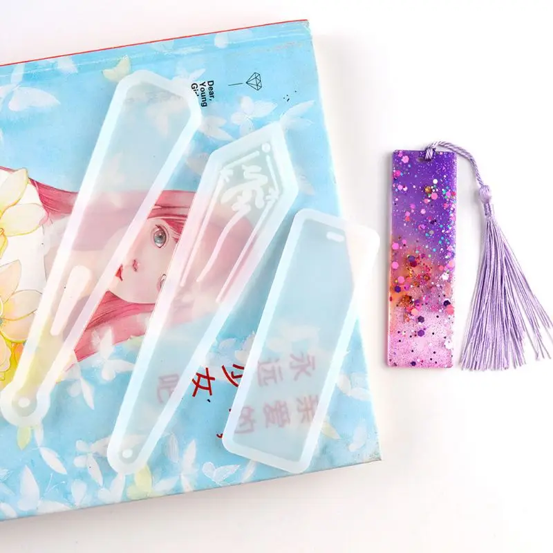 Самодельная маркерная Закладка форма зеркальная силиконовая формы для литья