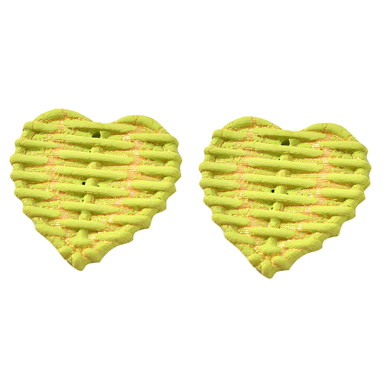 Ручная работа Плетеный эффект смола цвет любви золотой порошок плетеный из