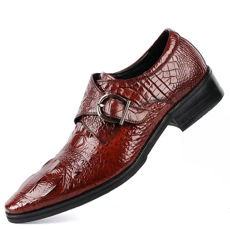 

New Men's Shoes Business Oxford Shoes Office Wedding Shoes Men's Leather Formal Shoes Large 39-48 Standard Odile
