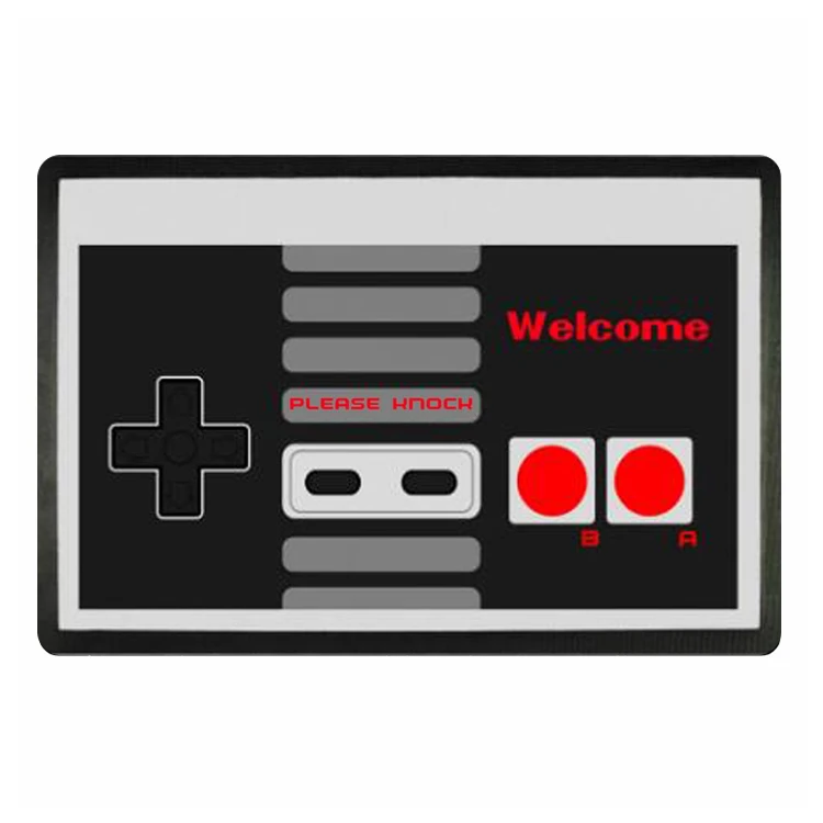 Прикольный дверной коврик NES Controller Придверный забавные игровые видеоигры