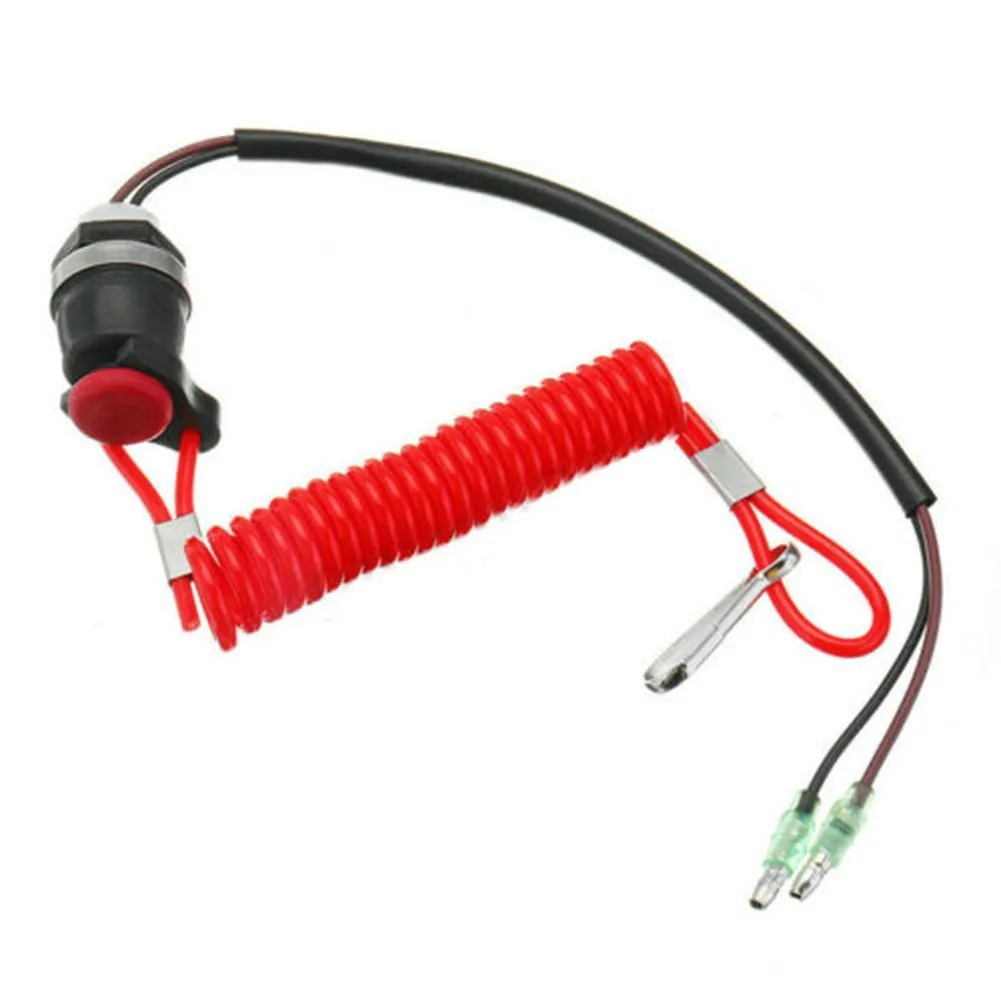 

Outboard Motor Switch Parts With Red Rope Emergency Flameout High Quality