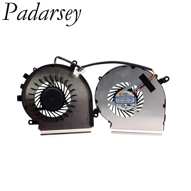 Pardarsey кулер для ЦП с кулером GPU 4 штырька MSi GE62VR GE62VE GE72VR GP62VR GP62MVR GP72VR GL62M GL62VR |