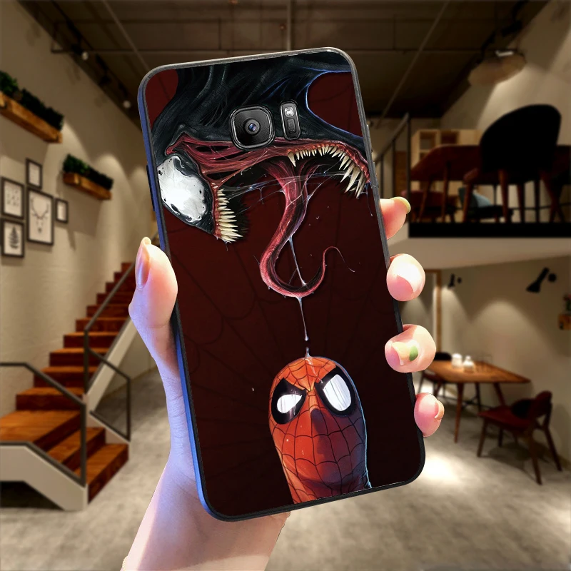 Сила Человек-паук мягкий силиконовый чехол для телефона samsung A70 60 A50 A40 A30 A20 10 8 A9 A7 A6