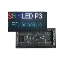 p3 rgb pixel panel hd display 64x32 dot matrix smd2121 led module indoor screen full color video wall 192x96mm message board