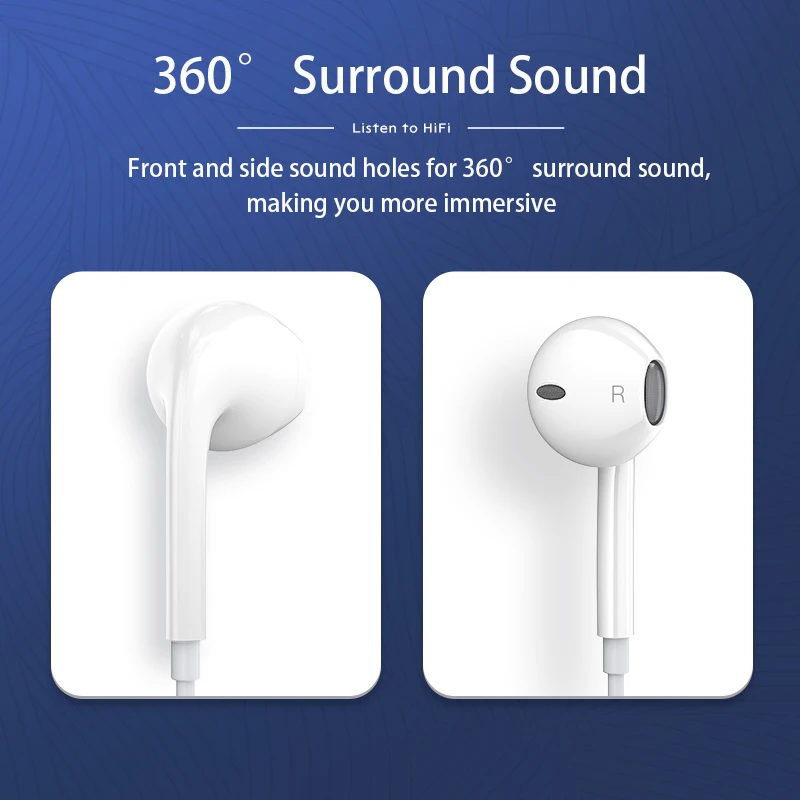 kebiss wired earphone 3 5mm in ear with microphone headphones for samsung xiaomi smartphone earbuds free global shipping