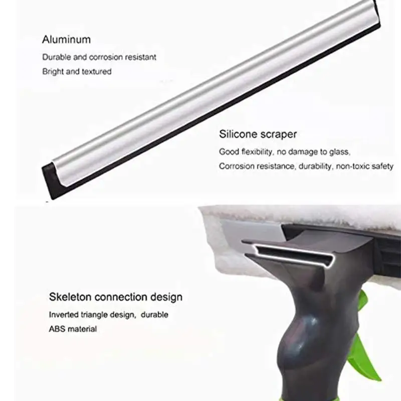 3 в 1 средство для мытья окон спрей сухой скребок Особенности распылительная