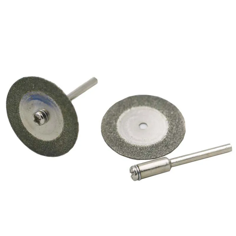 

10 Pcs/ Set 30mm Diamond Coated Rotary Cutting Cut Off Blade Wheels Disc Kits New AUG889