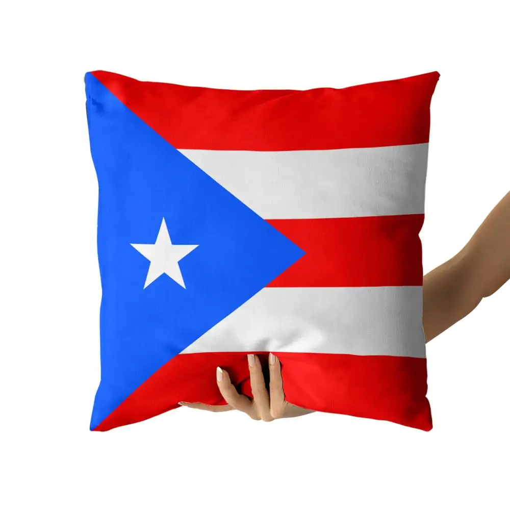 Пуэрто Рико хлопчатобумажные парусиновые наволочки на заказ для диванных