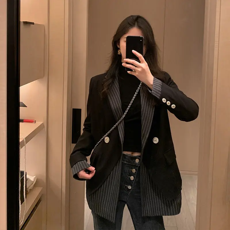 

Ay1117 2020 spring autumn winter new women fashion casual Ladies work wear nice Jacket woman female OL black blazer women