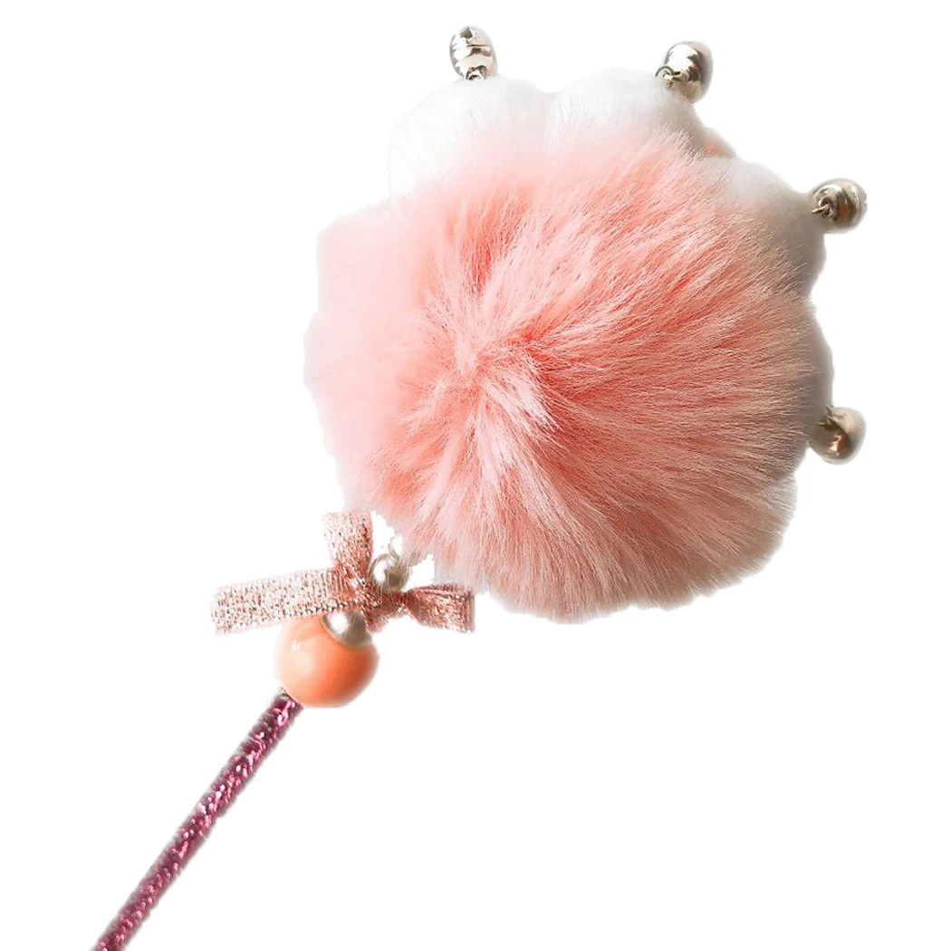 Legendog игрушка-тизер для кошек, плюшевый мяч, Интерактивная игрушка, кот, веселая Женская кошачья палочка ToysToy кошачья палочка с палочкой с колокольчиком, товары для домашних животных