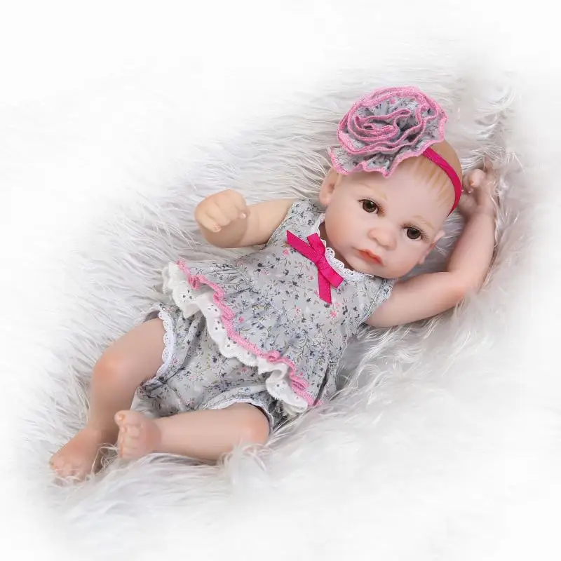 Реалистичные ручные окрашенные волосы Bebes Reborn Baby DOLLMAI Новые все силиконовые куклы