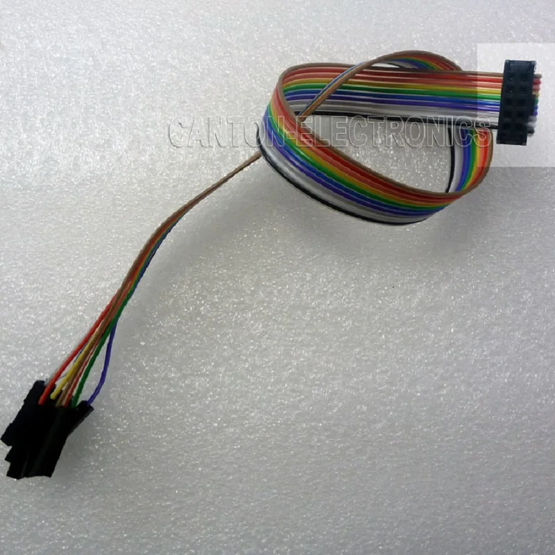 USB программатор JTAG IDC ISP Wire 2*5 10*1 2 54 мм|pin cable|pin pcbcable tube |