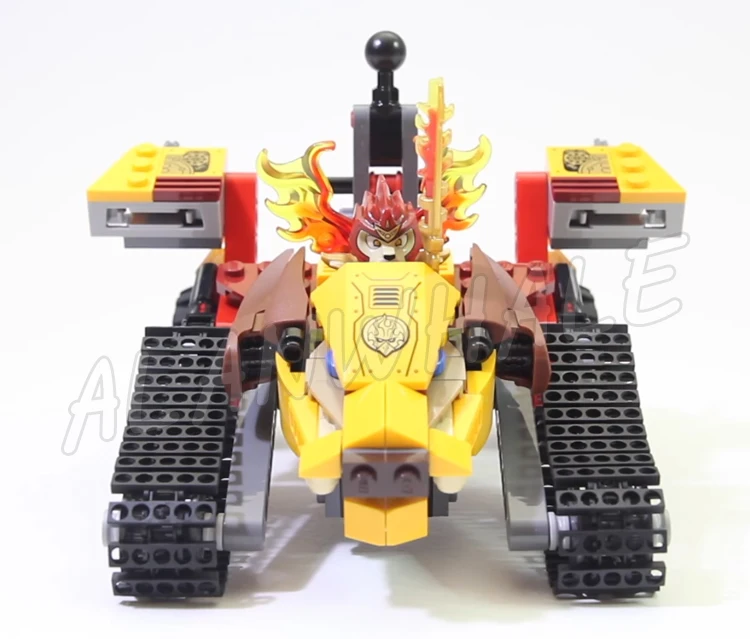 King Crominus Rescue 863 шт Золотой Лев 10358 модель строительные блоки наборы Удивительные