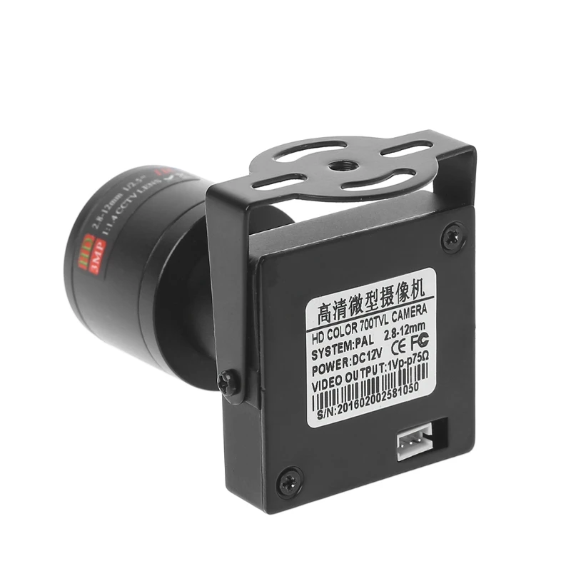 

700TVL 2.8-12mm Lens Mini CCTV Camera For Security Surveillance Car Overtaking WXTB