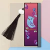 4Pcs/Set Diamond Painting Bookmark Diamond Art Bookmarks Tassel Book Marks Cross Stitch Embroidery Mosaic Bookamrk DIY Art Craft 5