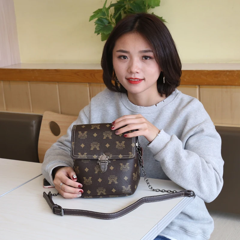

Vintage Printing Buckets for Women Luxury Brand Women Handbags Genuine Leather Purses and Handbags Sac De Luxe Femme Marque Cc