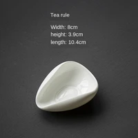 ceramic whiteware tea lard white ceramic handmade tea tea kung fu tea set tea art tea ceremony parts tea infuser tea filter