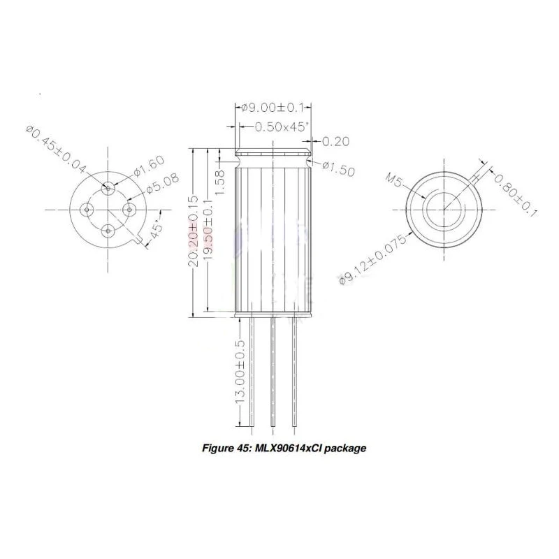 MLX90614 MLX90614ESF-DCI модуль датчика GY-906 инфракрасный датчик температуры s GY-906-DCI IIC разъем длинные расстояния электронный DIY