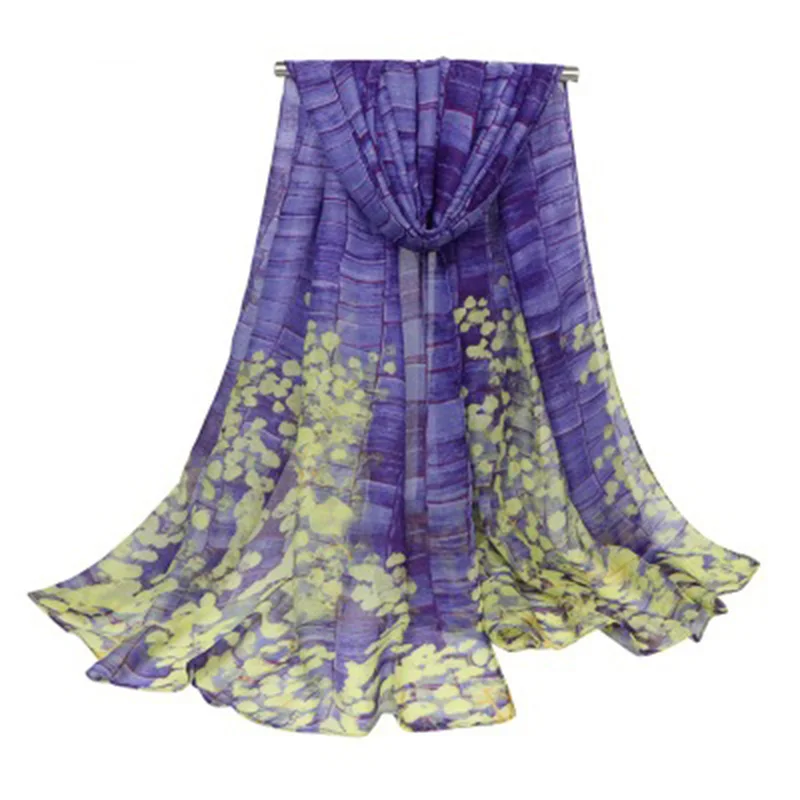 Модная женская вуаль клетчатая шаль зимний с принтом хлопок лен утолщенный для