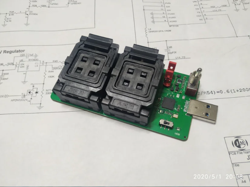 

Тестовый разъем IS903 8CE BGA132/152/TSOP48, тестовый разъем для вспышки