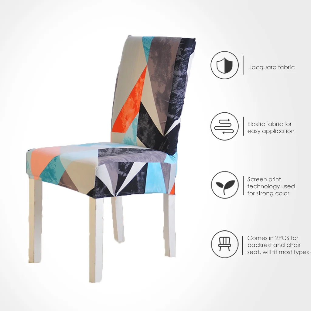 Чехлы на кресла стрейч для столовой защита от грязи чехол сиденье банкета