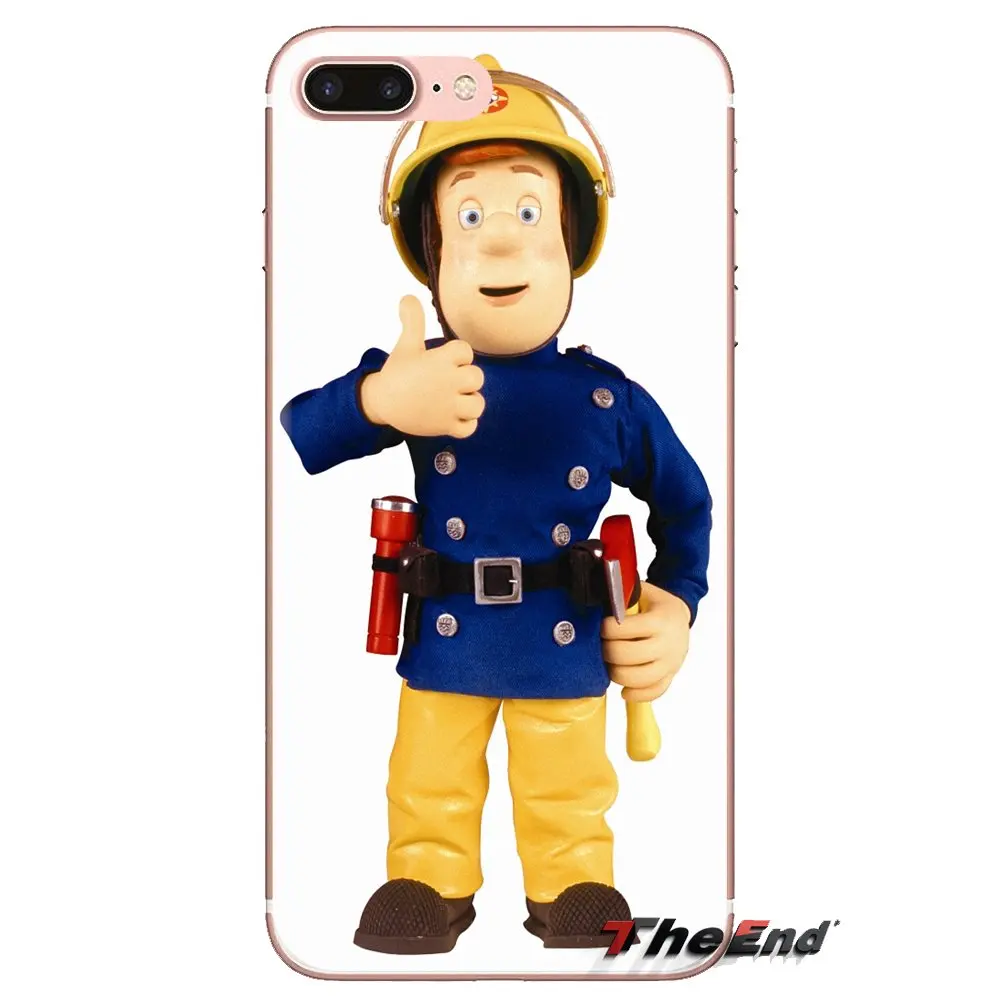 Soft Transparent Cases Covers Fireman Sam Children For LG G3 G4 Mini G5 G6 G7 Q6 Q7 Q8 Q9 V10 V20 V30 X Power 2 3 K10 K4 K8 2017 |