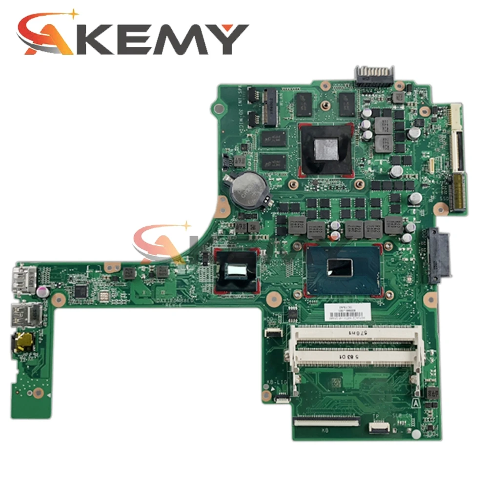 Billig Für HP PAVILION 15-AK Laptop Motherboard 832848-001 832848-601 Mit I7-6700HQ CPU GTX950M 4GB GPU DAX1PDMB8E0 MB 100% Getestet