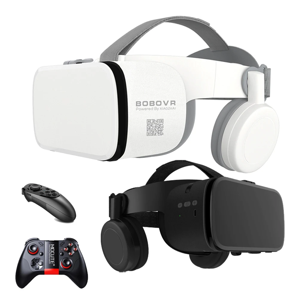 

Bobo VR Bobovr Z6 3 D Casque Viar 3D Glasses Virtual Reality Headset Bluetooth Helmet Goggles Lenses Video for Phone Smartphone