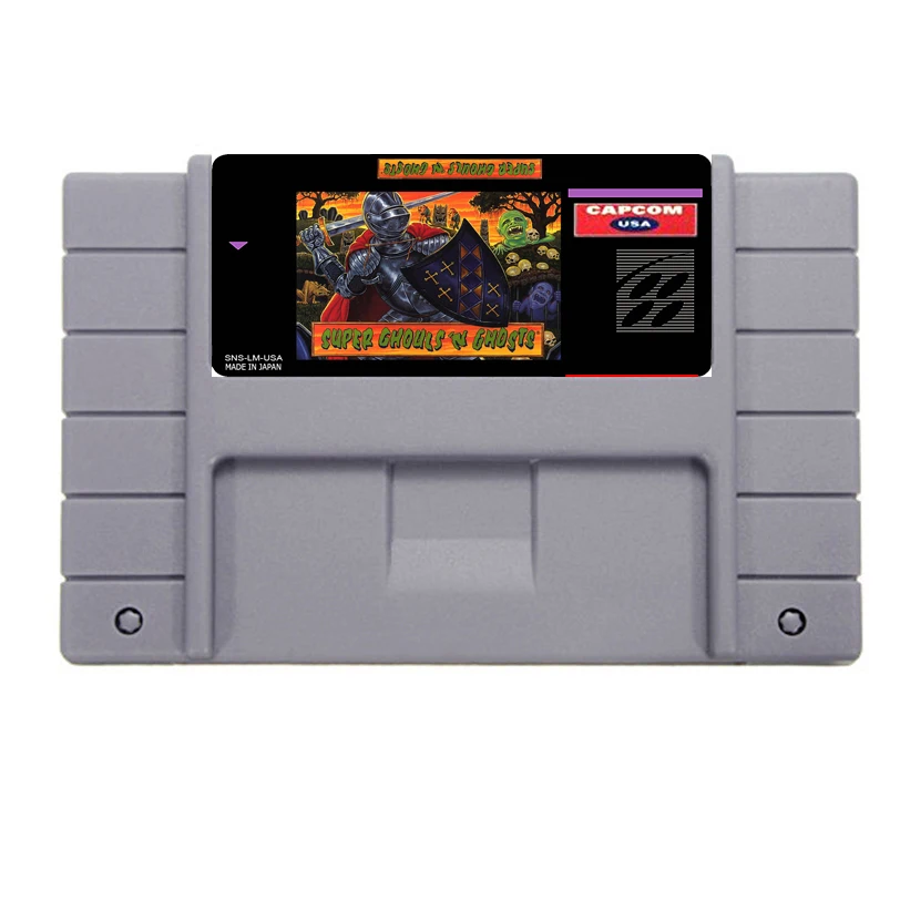 

Горячая Распродажа, 16bit 46pin карточки для Супер игры-Super Ghouls'n ghost
